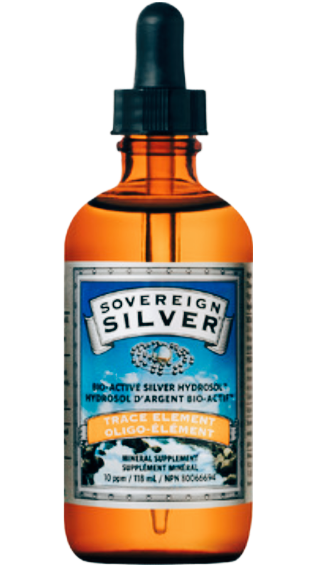  Ultra Silver® Colloidal Silver, 500 PPM, 8 Oz (236mL), Mineral Supplement