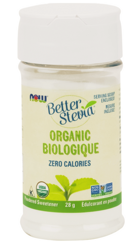 NOW Foods Better Stevia Organic - Available in either Packets or a Shaker