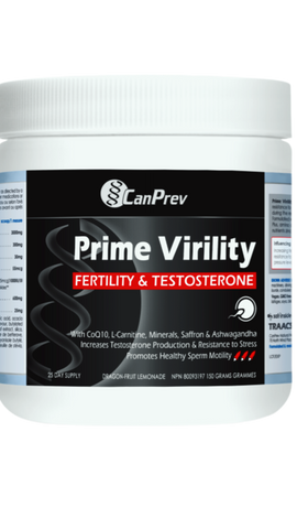 CanPrev Prime Virility - Fertility & Testosterone