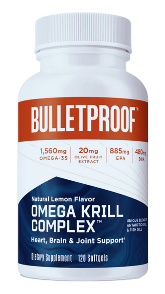 Bulletproof Omega Krill Complex (120 Softgels)