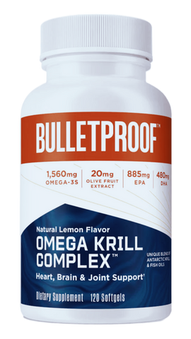 Bulletproof Omega Krill Complex (120 Softgels)