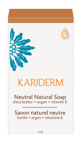 Kariderm Neutral Natural Soap Vitamin E + Argan