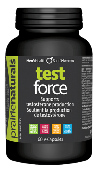 Prairie Naturals Test-Force - Support Testosterone (60 VegCaps)