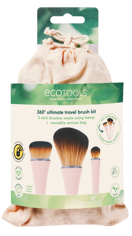 EcoTools On-the-Go Brush & Cleanse Duo - Holiday Gift Set