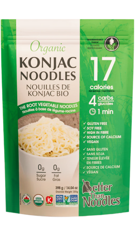 Better Than Foods Organic Konjac Noodles 385g