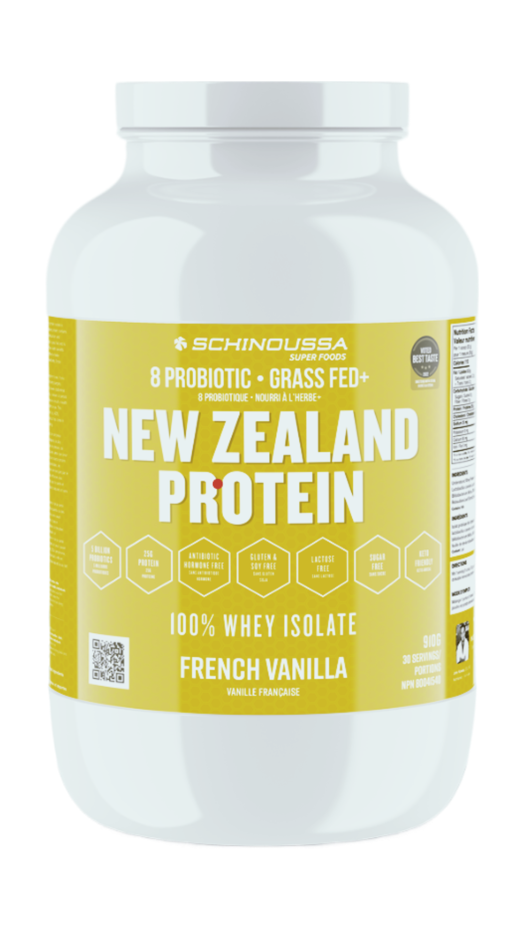 At Health - Naturally Vanilla Grass-Fed Whey Protein Isolate - At Health  Australia