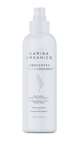 Carina Organics Unscented Deodorant (250ml)