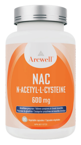 Arcwell NAC (N-Acetyl-L-Cysteine) 600 mg (90 VegCaps)