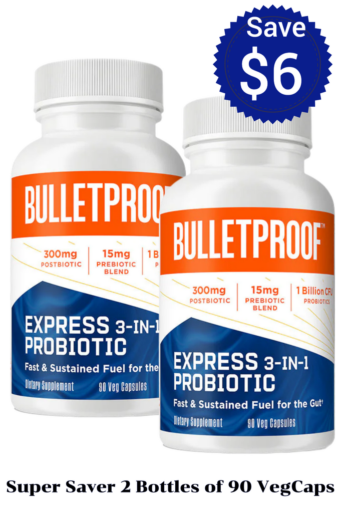 Bulletproof Express 3-in-1 Probiotic – Natural Health Garden