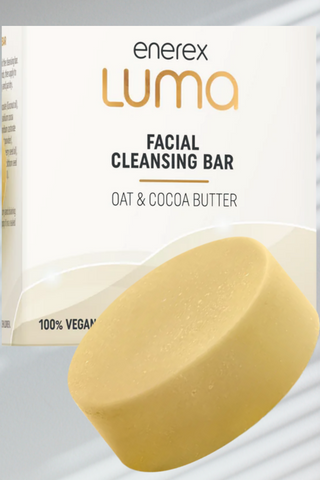 Enerex Luma Facial Cleansing Bar - Oat & Cocoa Butter (3.5 oz)