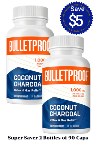 Bulletproof Coconut Charcoal Capsules