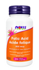 NOW Foods Folic Acid with Vitamin B-12 800mcg - (250 Tabs)