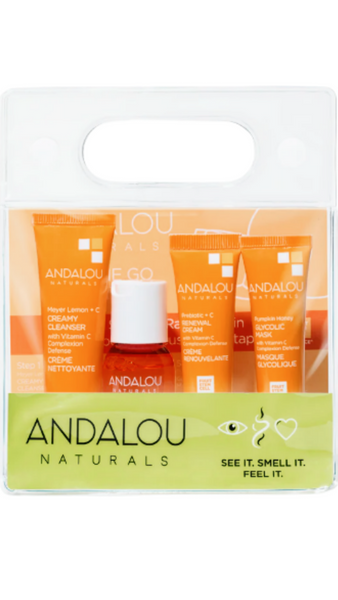 Andalou Naturals Brightening Get Started Kit (1 Kit)