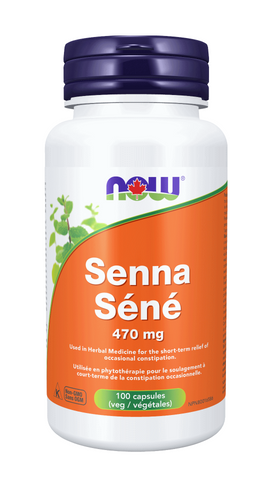 Now Senna 470 mg, 100 Veggie Vaps