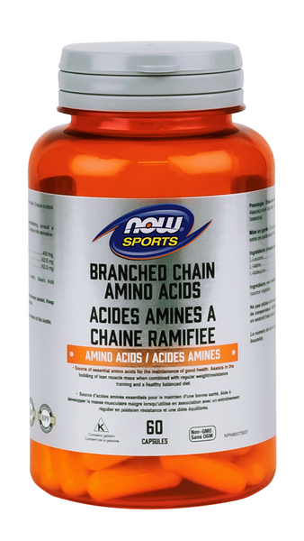 NOW Sports Branched Chain Amino Acids 60 Caps