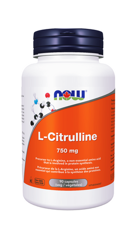 NOW Foods L-Citrulline 750mg (90 Veg Caps)