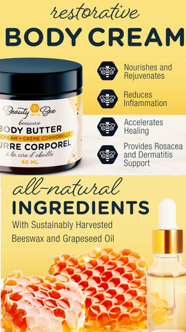 Beauty and the Bee Beeswax Body Butter (250 ml)