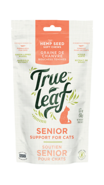 True Leaf Senior Support Chews For Cats, 50g