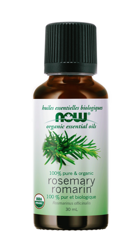 NOW Organic Rosemary Essential Oil (30 mL)