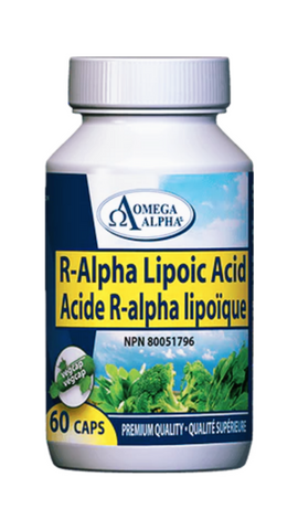 Omega Alpha R-Alpha Lipoic Acid (60 VegCaps)