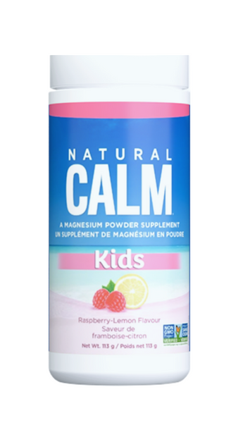 Natural Calm Kids Formula Raspberry Lemon 113g