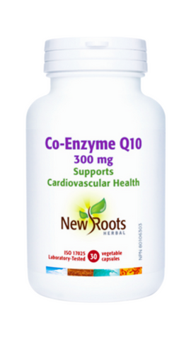 New Roots Herbal Co-Enzyme Q10 300mg (30 VegCaps)