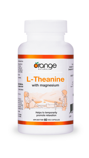 Orange Naturals L-Theanine 250mg (60 vegcaps)