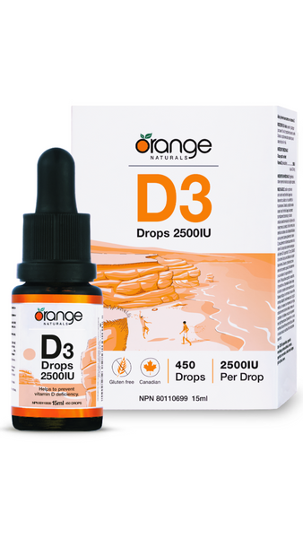 Orange Naturals Kids D3 Drops 400IU (15ml)