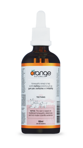 Orange Naturals Teething for Kids Homeopathic (100 ml)