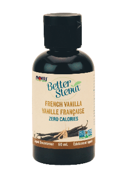 NOW Foods BetterStevia French Vanilla Liquid (60ml)