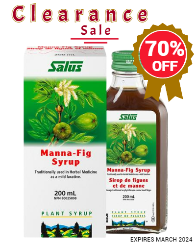 Salus Manna-Fig-Syrup (200 ml) - Expires March 2024