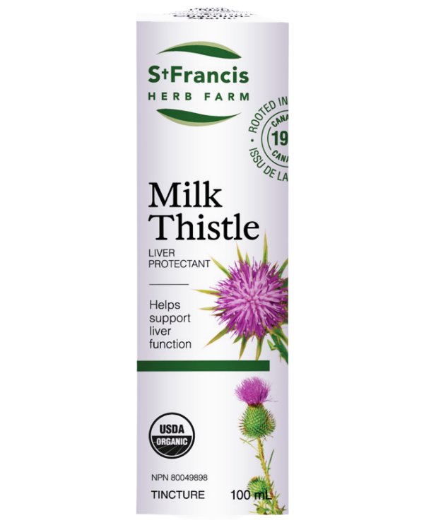 St. Francis Herb Farm Milk Thistle Tincture – Natural Health Garden