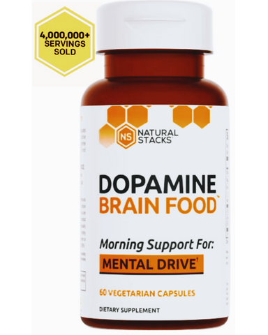 Natural Stacks Dopamine Brain Food w/ TMG (60 VegCap)