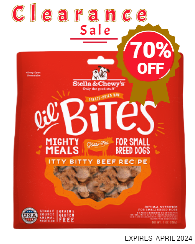 Stella & Chewy’s Itty Bitty Beef Lil’ Bites 7 oz