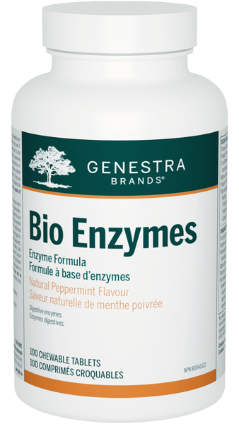 Genestra Bio Enzymes (100 Chewable Tablets)