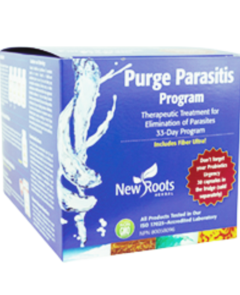 New Roots Herbal Purge Parasitis 33 Day Program Kit