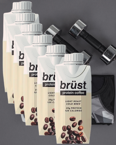 Brust Light Roast Protein Coffee (330ml)