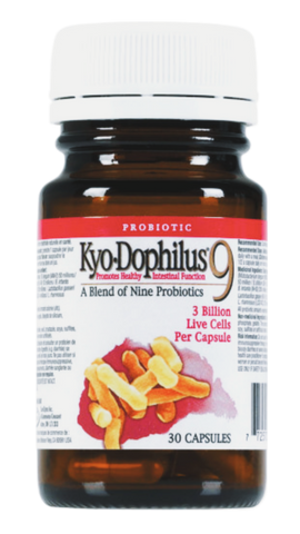 Kyolic Kyo-Dophilus 9 Strain Probiotic (30 caps)