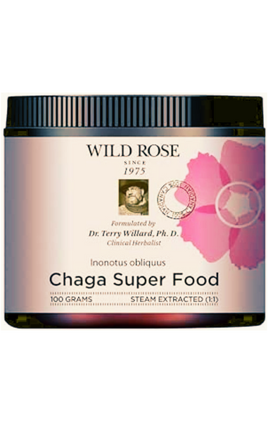 Wild Rose Chaga Mushroom Organic Powder 100g