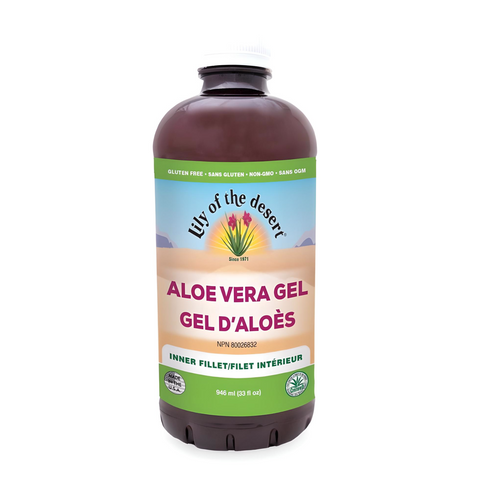Lily Of The Desert Aloe Vera Gel (Inner Fillet) 946ml/32oz BPA Free Plastic