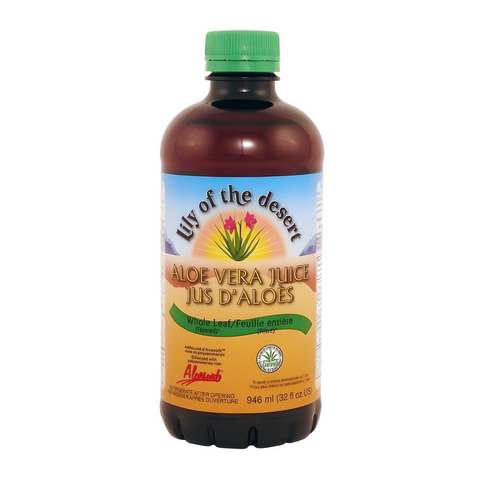 Lily Of The Desert Aloe Vera Juice (Whole Leaf) 946ml/32oz BPA Free Plastic