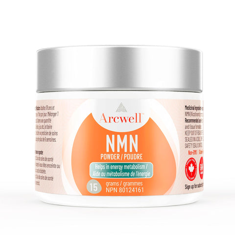 Arcwell NMN (Nicotinamide Mononucleotide) Powder (15g/60 Servings)