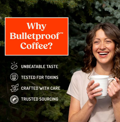 Bulletproof Upgraded Coffee - Breakfast Blend Light Roast Ground (340g/12oz)