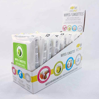 FoufouBrands™ 100% Bamboo Pet Wipes