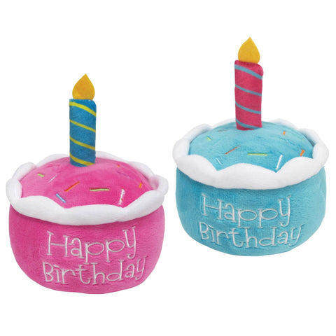 FoufouBrands™ Birthday Cake Plush Toys (6")