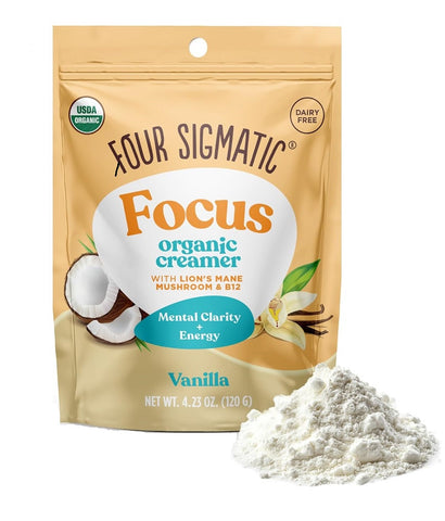 Four Sigmatic Organic Dairy Free Creamer with Lion Mane (120g/4.23oz)