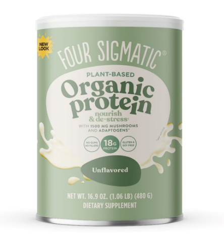 Four Sigmatic Plant-Based Organic Protein with Mushrooms and Adaptogens
