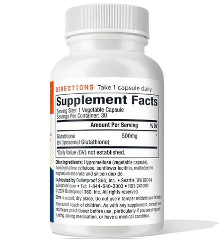Bulletproof Liposomal Glutathione (30 VegCaps)