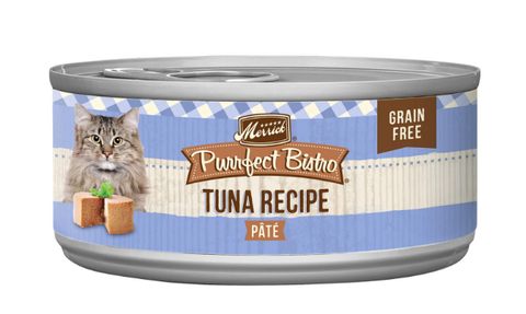 Merrick Purrfect Bistro Grain Free Tuna Pâté (5.5oz) Can - Expires (Best By) April 2026