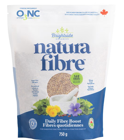 Brightside Organics Natura Fibre O3 NutraCleanse Organic High-Fibre Food 750g